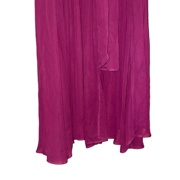 NWOT Birdy Grey Grace Convertible Dress in Chiffon Cabernet - Picture 4 of 14